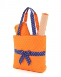 Quilted Solid 3PC Diaper Bag
